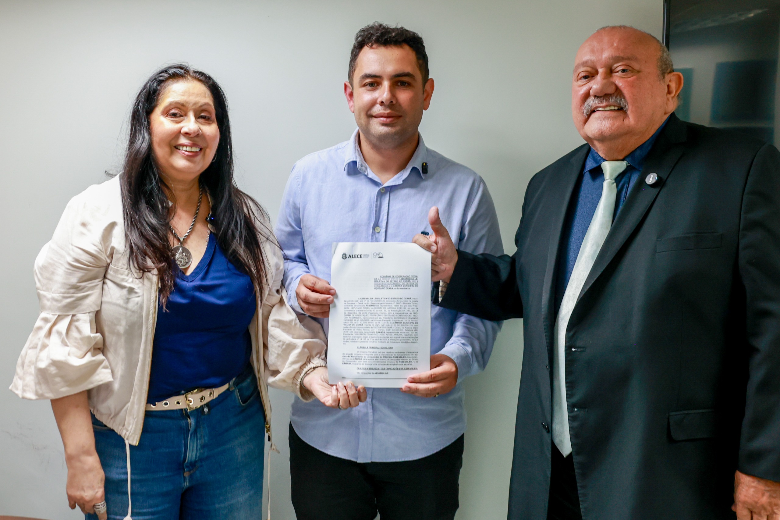 Procon Alece e Viçosa renovam convênio de cooperação técnica