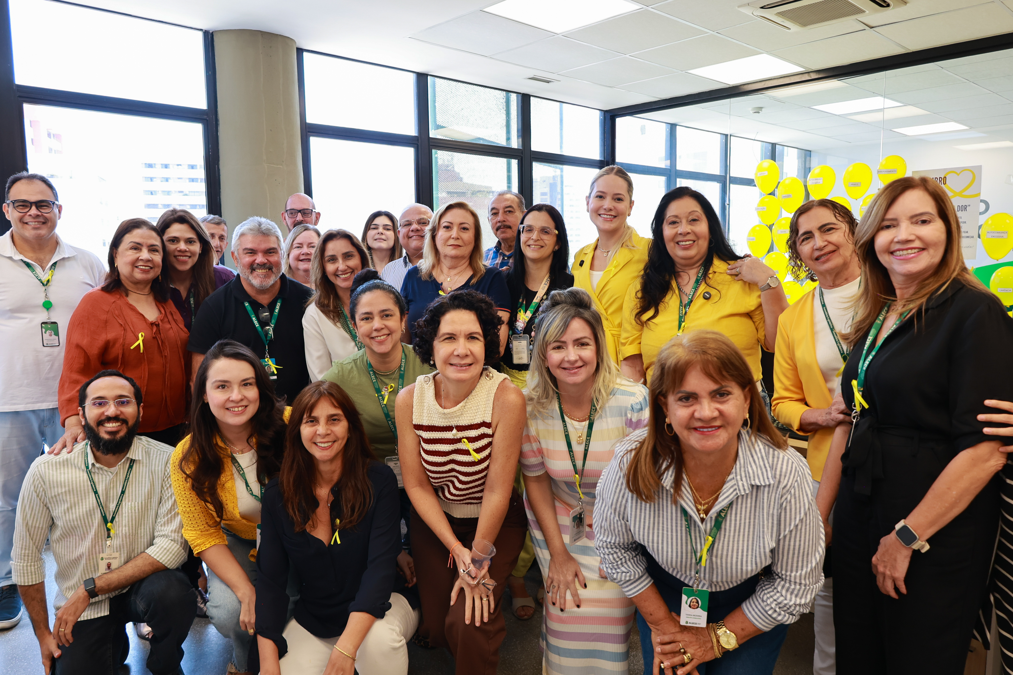 Procon Alece envolve servidores com dinâmica sobre Setembro Amarelo